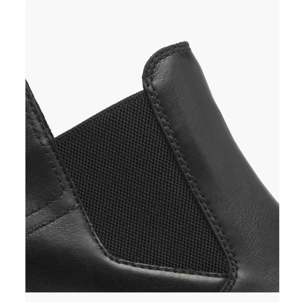 Sorel Out N About Wedge Leather Bootie, Ankle Boots Black, Size 9.5‎ NWT